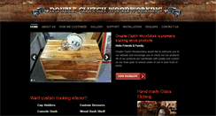 Desktop Screenshot of doubleclutchwoodwork.com